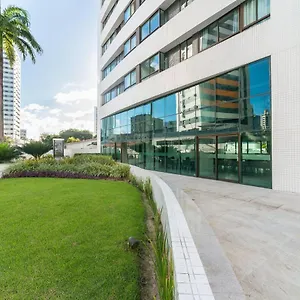 Excelente Flat Em Setubal Boa Viagem Ate 3 Pessoas Cercado Por Restaurantes E Supermercados Pm805 , Recife Brasil